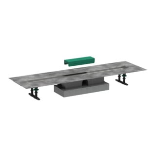 hansgrohe uBox universel Kit complet 900 mm, installation encastrée pour caniveau de douche