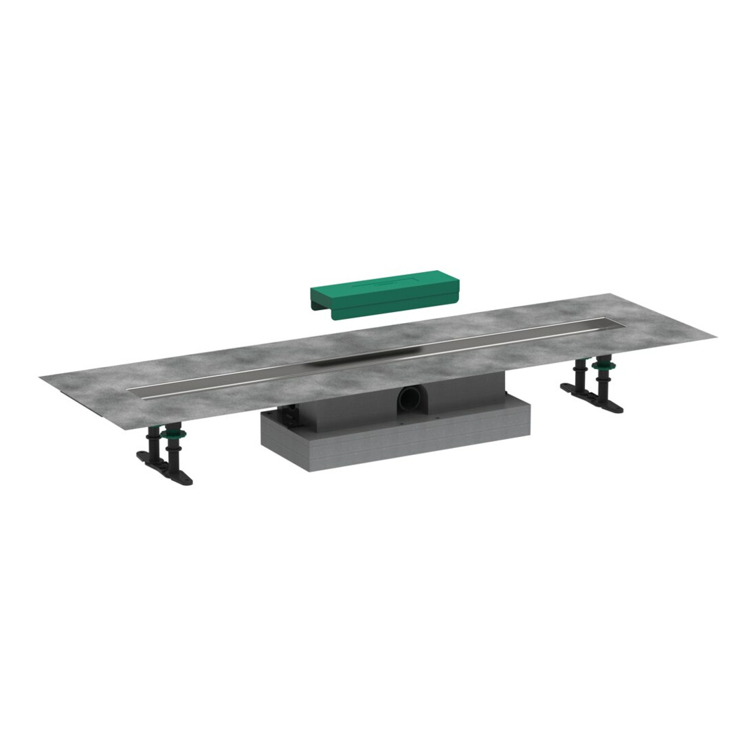hansgrohe uBox universel Kit complet 900 mm, installation encastrée pour caniveau de douche