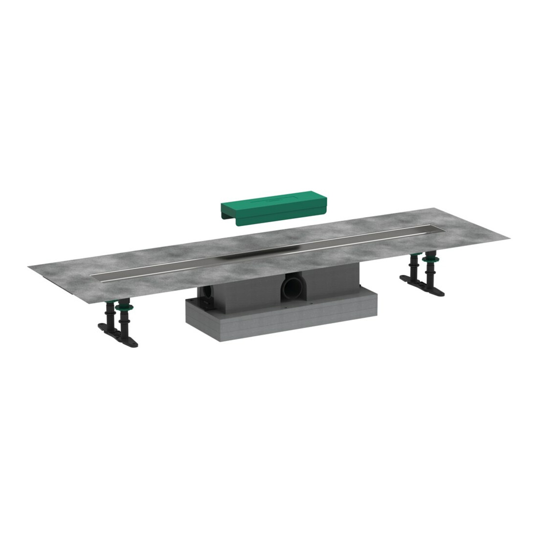 hansgrohe uBox universel Kit complet 900 mm, pour installation encastrée de caniveaux de douche