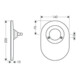hansgrohe Umrüstset Brausemischer Unterputz chrom-3