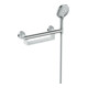 hansgrohe Unica Poignée de maintien Comfort avec tablette et support de douche, blanc/chrome