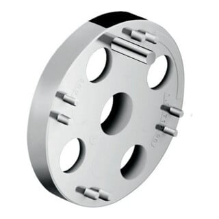 hansgrohe Unica S support carrelage en plastique, chrome