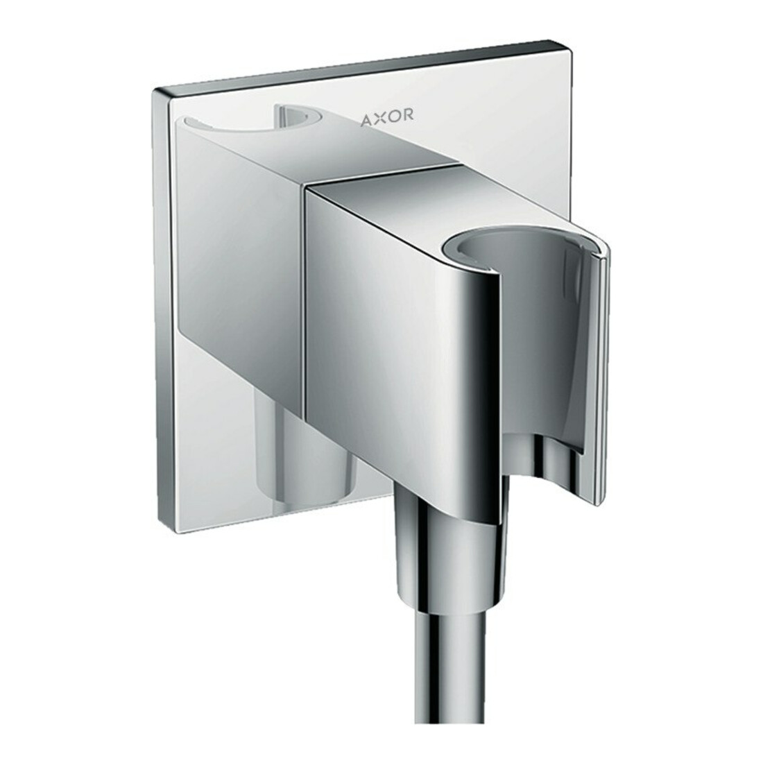 hansgrohe Unité de porte Axor Fixfit ek, m RV, fonction de maintien int., bleu brossé vc