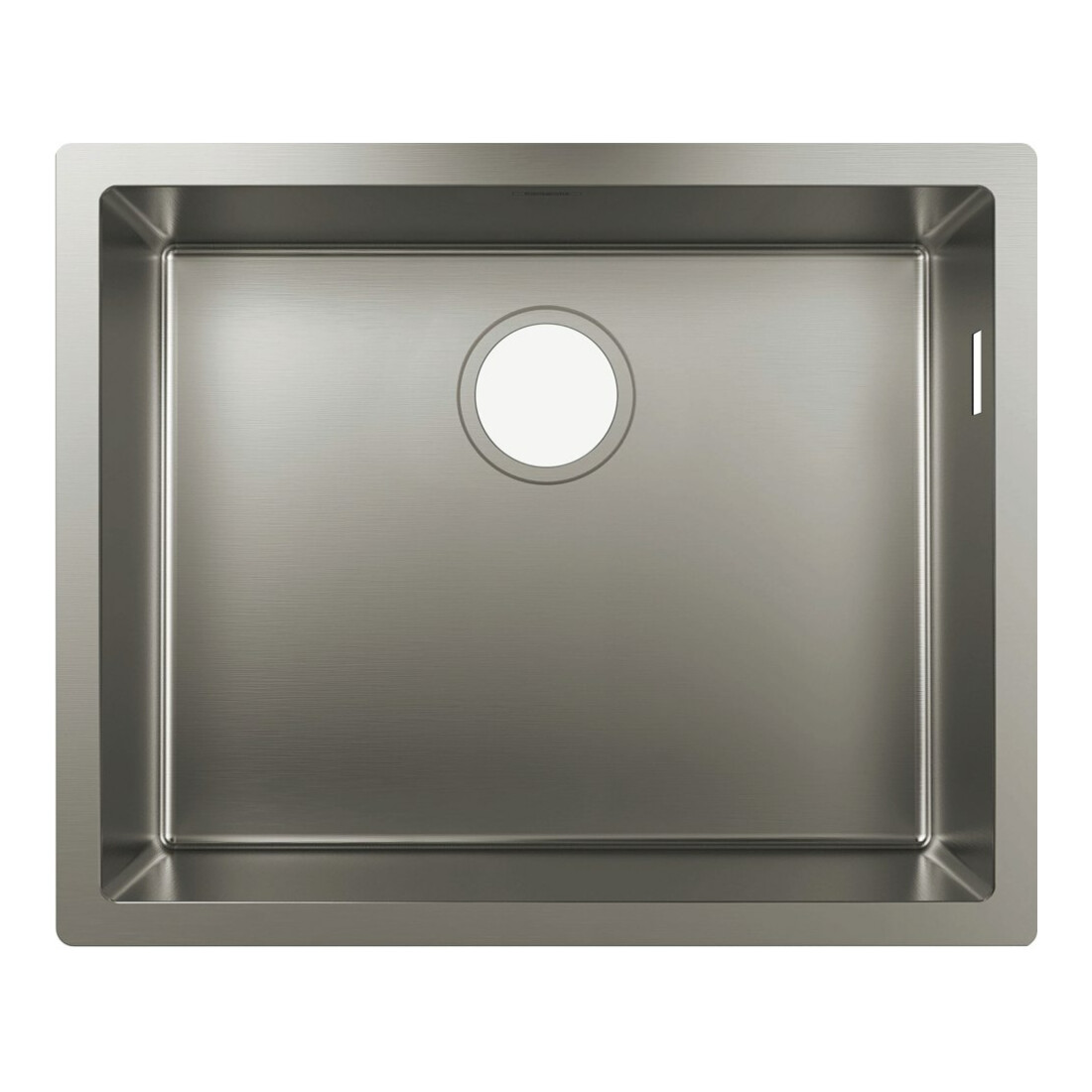 hansgrohe Unterbauspüle 500 S719-U500 498x398mm, 1 Hauptbe., o. HL, Edelstahl