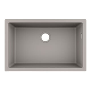 hansgrohe Unterbauspüle 660 S510-U660 658x398mm, 1 Hauptbe., o. HL, betongrau