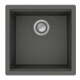 hansgrohe Unterbauspüle S53 SilicaTec, 436x436mm, steingrau-1