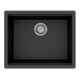 hansgrohe Unterbauspüle S53 SilicaTec, 536x436mm, graphitschwarz-1