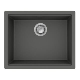 hansgrohe Unterbauspüle S53 SilicaTec, 536x436mm, steingrau