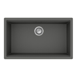 hansgrohe Unterbauspüle S53 SilicaTec, 736x436mm, steingrau