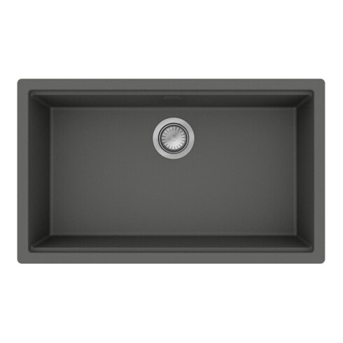 hansgrohe Unterbauspüle S53 SilicaTec, 736x436mm, steingrau