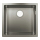 hansgrohe Unterbauspüle S719-U400 398x398mm, 1 Hauptbe., o. HL, Edelstahl-1
