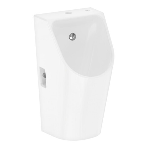 hansgrohe Urinoir EluPura Original S, arrivée par le dessus, blanc, avec SmartClean