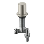 hansgrohe Vanne d'arrêt de cuisine Axor avec clapet anti-retour, aspect inox