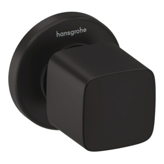 hansgrohe Vanne d'arrêt encastrée Metris kit complet mat noir mat