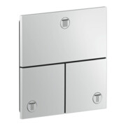 hansgrohe Ventil Axor ShowerSelect ID encastré, 3 sorties, carré, noir mat