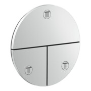 hansgrohe Ventil Axor ShowerSelect ID encastré, 3 sorties, rond, bronze brossé