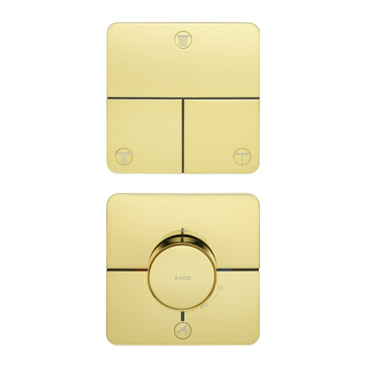 hansgrohe Ventil Axor ShowerSelect ID encastré, 3 sorties, softsqua, opt. or poli