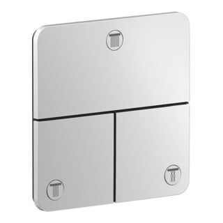 hansgrohe Ventil Axor ShowerSelect ID UP, 3 utilisateurs, softsquare, chrome