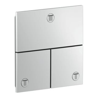 hansgrohe Ventil Axor ShowerSelect ID UP, 3 Verbaucher, eck., brush. bla vc