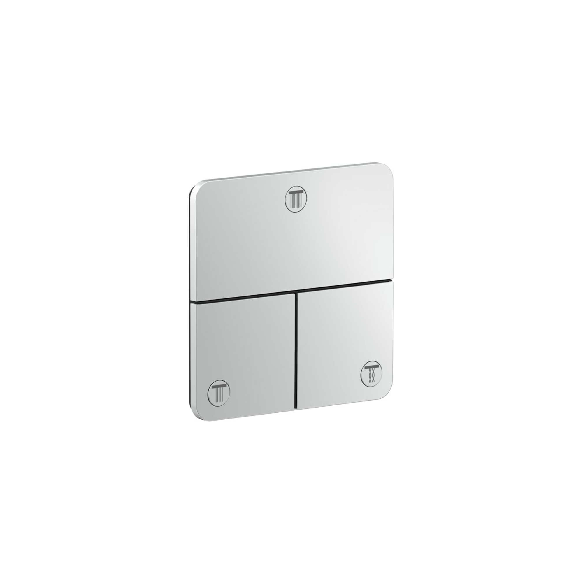 hansgrohe Ventil Axor ShowerSelect ID UP, 3 Verbaucher, softsqua, brush. bron