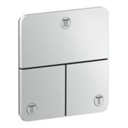 hansgrohe Ventil Axor ShowerSelect ID UP, 3 Verbaucher, softsqua, brush. ni.