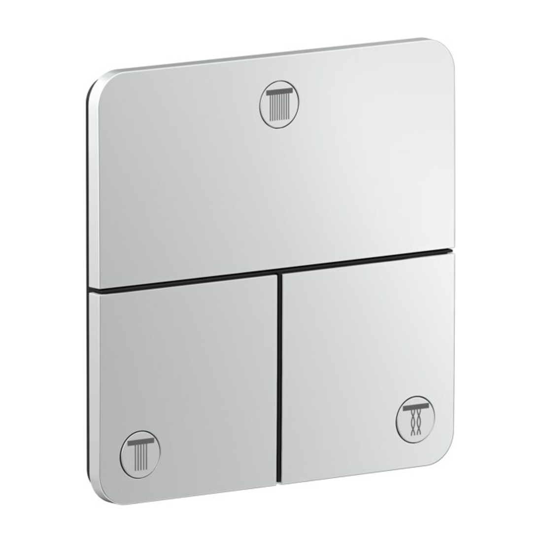 hansgrohe Ventil Axor ShowerSelect ID UP, 3 Verbaucher, softsqua, pol. gol opt