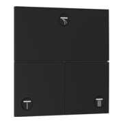 hansgrohe Ventil ShowerSelect Comfort E encastré, pour 3 sorties, noir mat