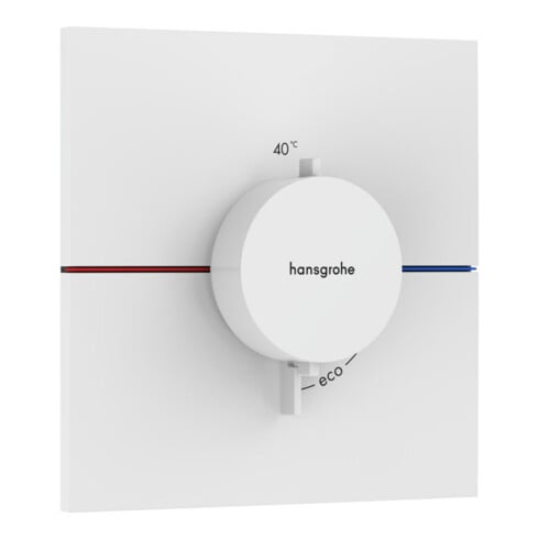 hansgrohe Ventil ShowerSelect Comfort E encastré, pour 3 utilisateurs, blanc mat