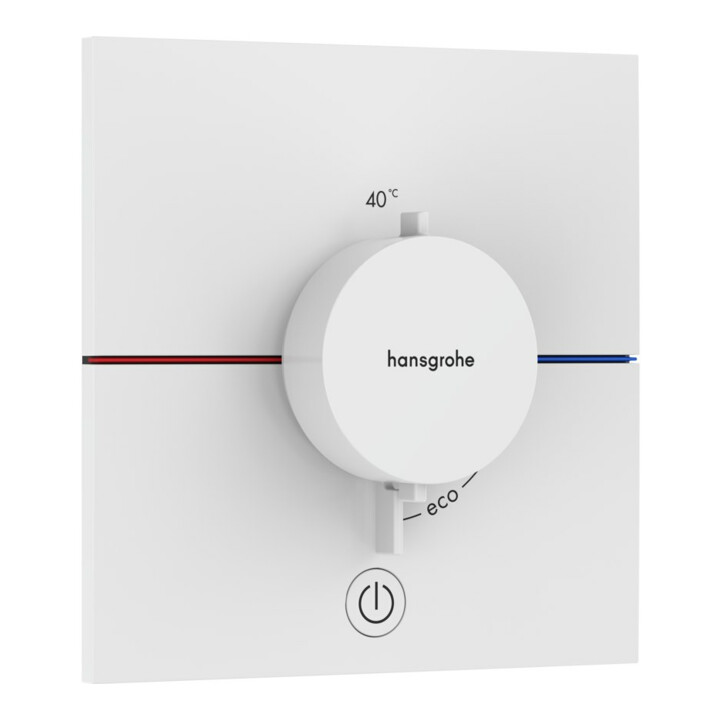 hansgrohe Ventil ShowerSelect Comfort E encastré, pour 3 utilisateurs, blanc mat