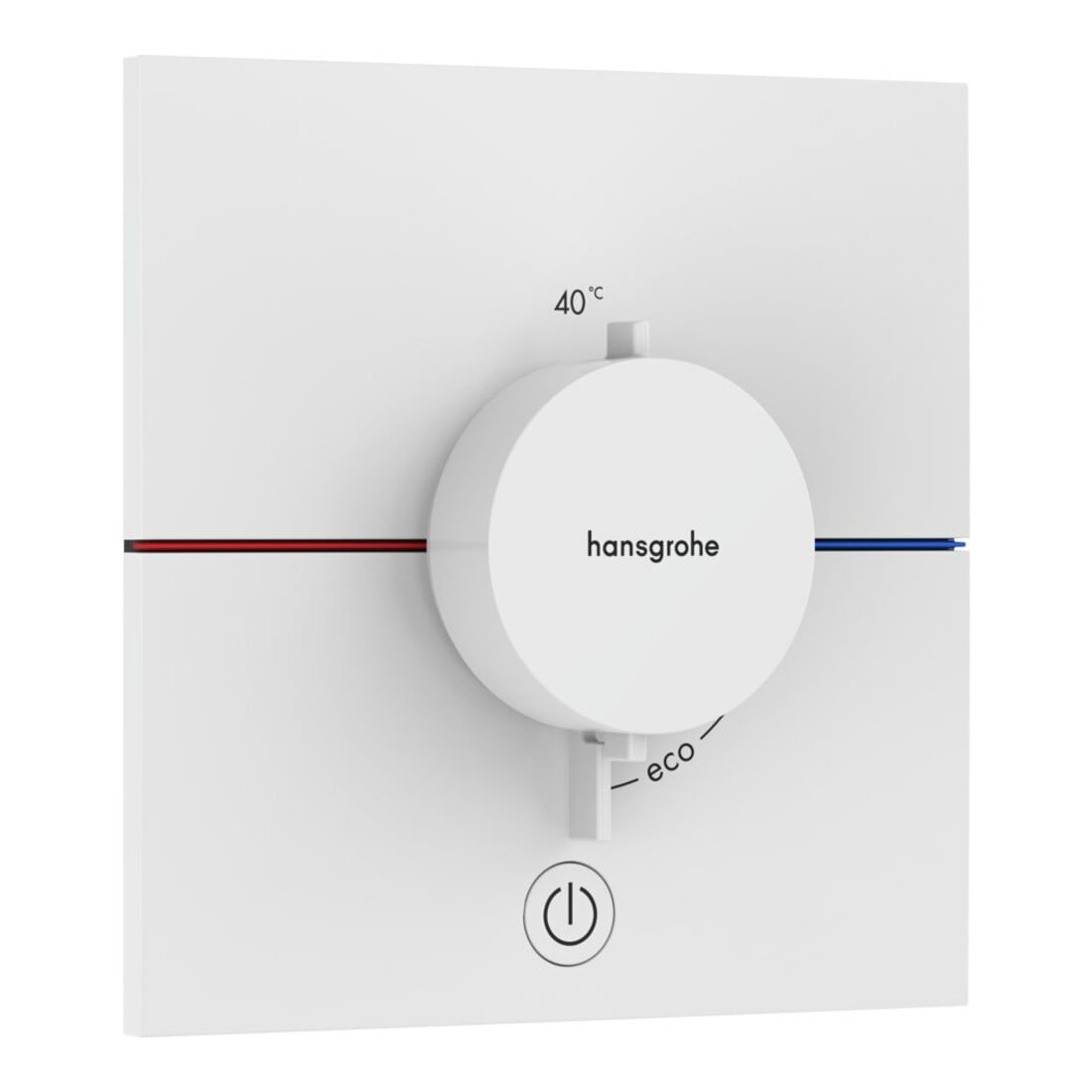 hansgrohe Ventil ShowerSelect Comfort E encastré, pour 3 utilisateurs, blanc mat