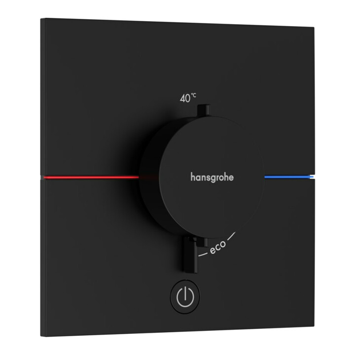 hansgrohe Ventil ShowerSelect Comfort E UP, für 3 Verbraucher, mattschwarz