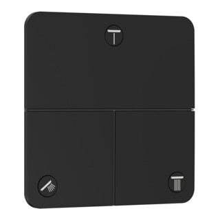 hansgrohe Ventil ShowerSelect Comfort Q UP, pour 3 utilisateurs, noir mat