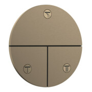 hansgrohe Ventil ShowerSelect Comfort S encastré, pour 3 sorties, bronze brossé