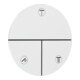 hansgrohe Ventil ShowerSelect Comfort S UP, für 3 Verbraucher, mattweiß-1
