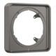 hansgrohe Verlängerungsrosette 22mm, 170x170mm, brushed black chrome-1