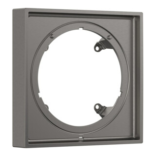 hansgrohe Verlängerungsrosette 22mm, 170x170mm, brushed black chrome
