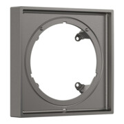 hansgrohe Verlängerungsrosette 22mm, 170x170mm, brushed black chrome