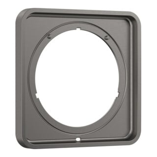 hansgrohe Verlängerungsrosette 5mm, 170x170mm, brushed black chrome