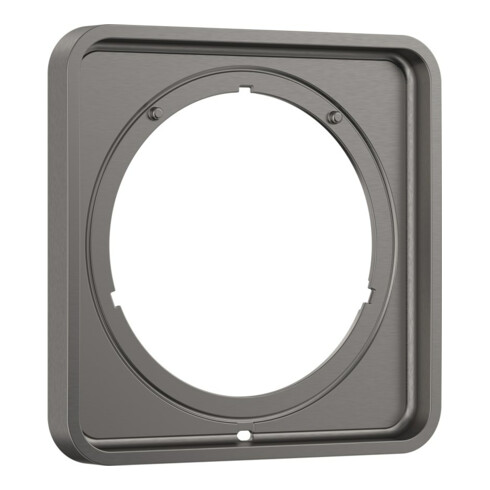 hansgrohe Verlängerungsrosette 5mm, 170x170mm, brushed black chrome
