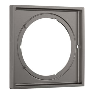 hansgrohe Verlängerungsrosette 5mm, 170x170mm, brushed black chrome