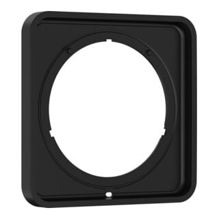 hansgrohe Verlängerungsrosette 5mm, 170x170mm, matt-schwarz