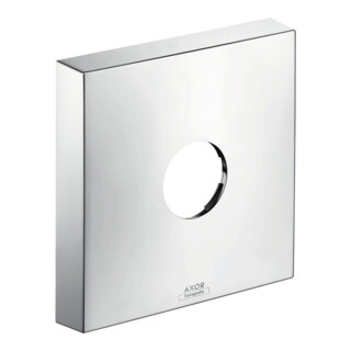hansgrohe Verlängerungsrosette Axor 1-Loch, eckig, chrom