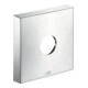 hansgrohe Verlängerungsrosette Axor 1-Loch, eckig, chrom-1