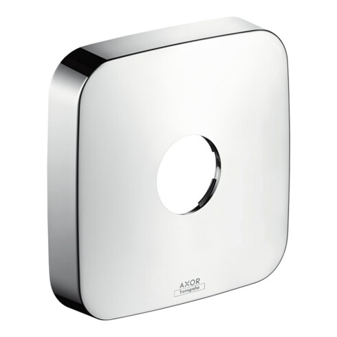 hansgrohe Verlängerungsrosette Axor 1-Loch, softsquare, chrom
