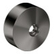 hansgrohe Verlängerungsrosette d 80mm, a Metall, polished black chrome-1
