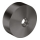 hansgrohe Verlängerungsrosette d 80mm, aus Metall, brushed black chrome-1