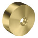 hansgrohe Verlängerungsrosette d= 80mm, aus Metall, brushed brass-1