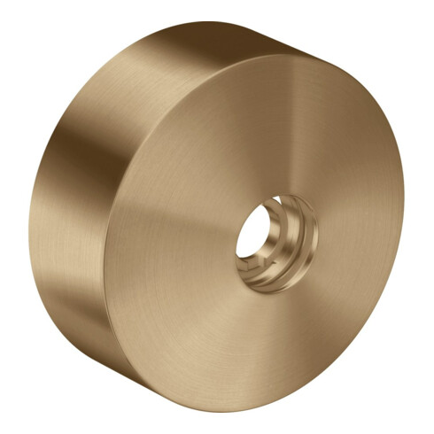 hansgrohe Verlängerungsrosette d= 80mm, aus Metall, brushed bronze
