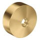 hansgrohe Verlängerungsrosette d= 80mm, aus Metall, brushed gold optic-1