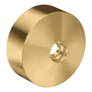 hansgrohe Verlängerungsrosette d= 80mm, aus Metall, brushed gold optic